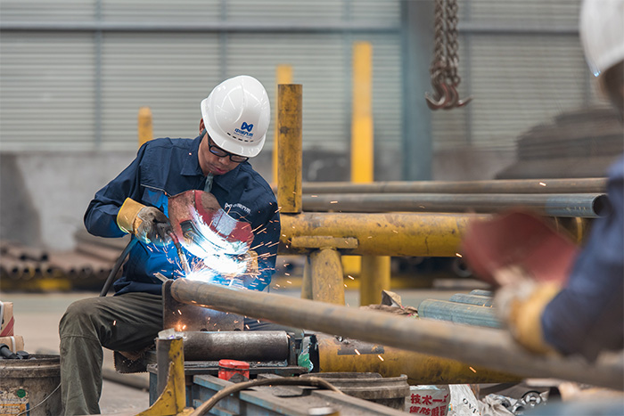 嘉兴网架焊接车间